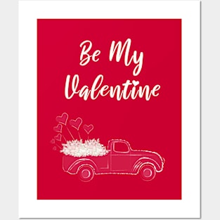 Be My Valentine - Valentine´s Day Gift Posters and Art